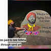 Article image for: Tributes paid to late <i class="tbold">milkha singh</i> through sand art