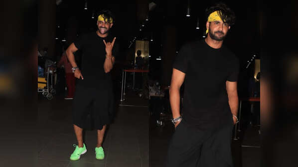 Vishal strikes a pose