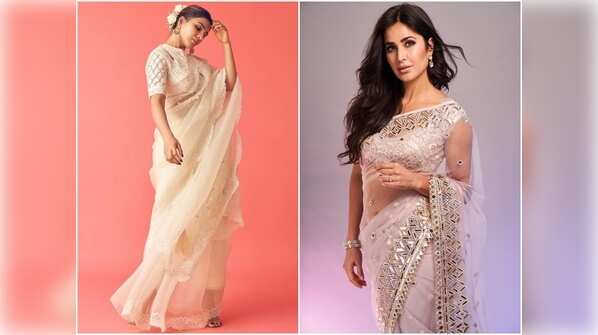 Katrina Kaif, Samantha Akkineni, Deepika Padukone: Actresses who carried sheer saree look with elan