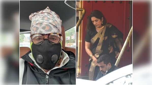 Amitabh Bachchan and Neena Gupta