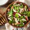 Raw Spinach with Apple Salad