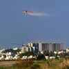 Aerial disinfectant spray