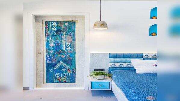Door in the bedroom