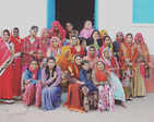 Women in the village of Rajasthan revive traditional embroidery techniques