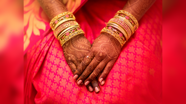 Shy and reserved during the wedding day