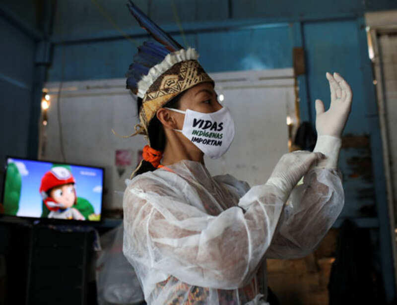 These pictures show how the pandemic has affected women around the world