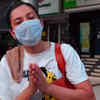 Gauahar Khan refuses to take off her mask for paps