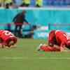 Gutted Swiss players!
