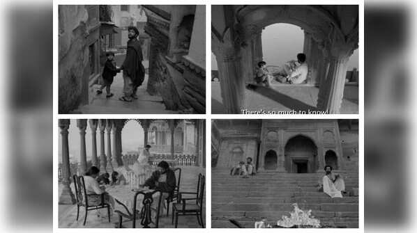 Shooting in Varanasi