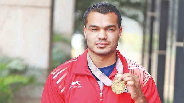 Aiming for the medal!