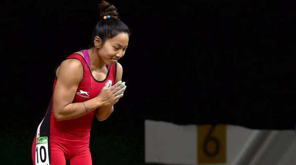 Chanu training in US for Tokyo Games