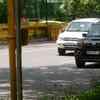 Union minister Amit Shah leaves from his residence for 7 Lok Kalyan Marg, ahead of reshuffling