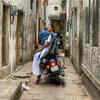 Banaras on a bike