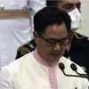 Kiren Rijiju taking oath as Union minister