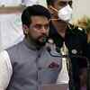 Anurag Thaur takes oath