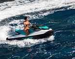 Cristiano Ronaldo's girlfriend Georgina Rodr&iacute;guez enjoys jet-skiing and looks alluring in a bikini