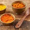 Sandalwood and turmeric powder