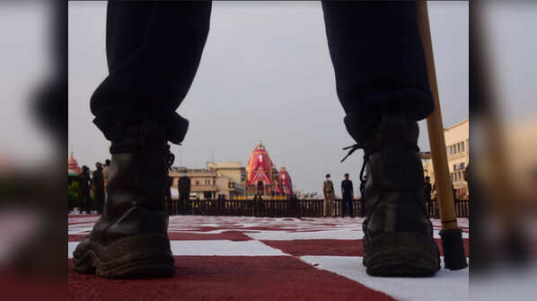 Photos: Puri gears up for Jagannath Rath Yatra
