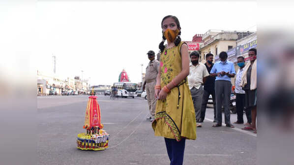 Photos: Puri gears up for Jagannath Rath Yatra