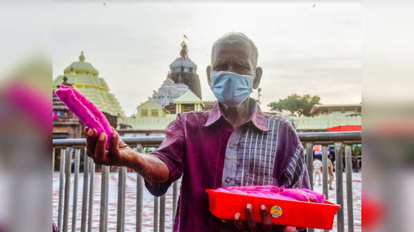 Photos: Puri gears up for Jagannath Rath Yatra