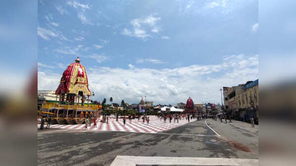 Photos: Puri gears up for Jagannath Rath Yatra