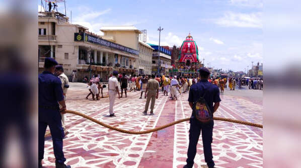 Photos: Puri gears up for Jagannath Rath Yatra