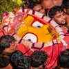 ​Maa Subhadra is being carried by the servitors