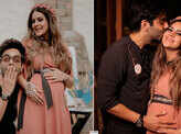 Aparshakti Khurana and wife Aakriti treat fans with adorable pictures from baby shower