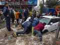 These pictures show how flash floods wreaked havoc in Himachal