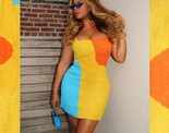 Beyonce&rsquo;s taste for bright coloured outfits