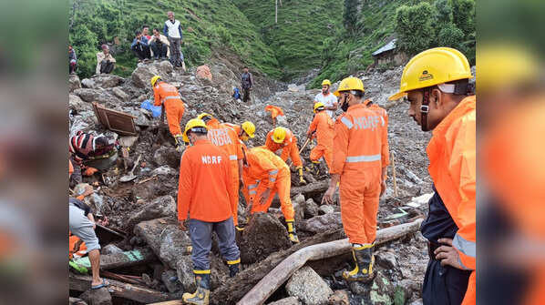 In photos: Destruction caused by flash floods in Himachal Pradesh