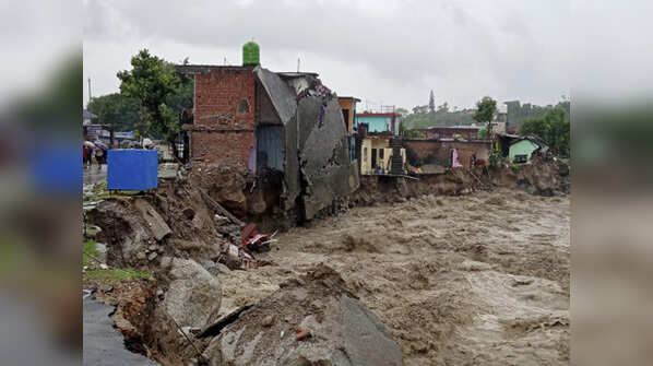 In photos: Destruction caused by flash floods in Himachal Pradesh