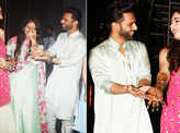 Rahul Vaidya-Disha Parmar wedding: New pictures from Mehendi ceremony as it begins with bright smiles and dancing