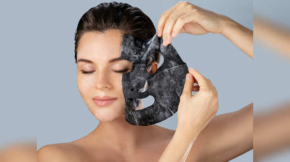 Charcoal sheet mask