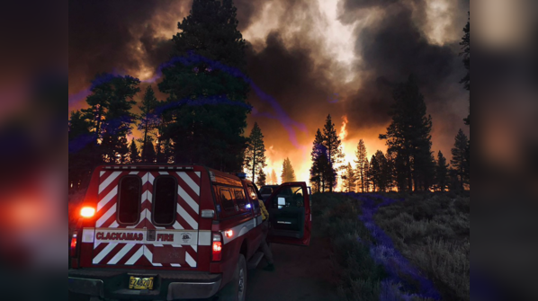 Oregon wildfire