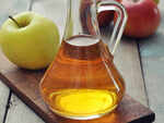 Rinse with apple cider vinegar
