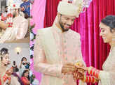 Indian cricketer Shivam Dube ties the knot with girlfriend Anjum Khan