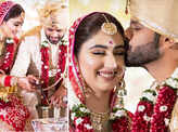 Unseen pictures from Rahul Vaidya and Disha Parmar's wedding you just can't give a miss!