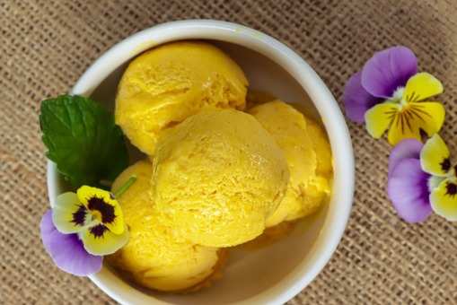 Mango Coconut Ice Cream