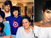 Mandira Bedi shares picture with parents and kids after husband Raj Kaushal's demise