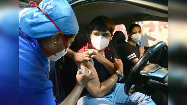 Drive-through vaccination