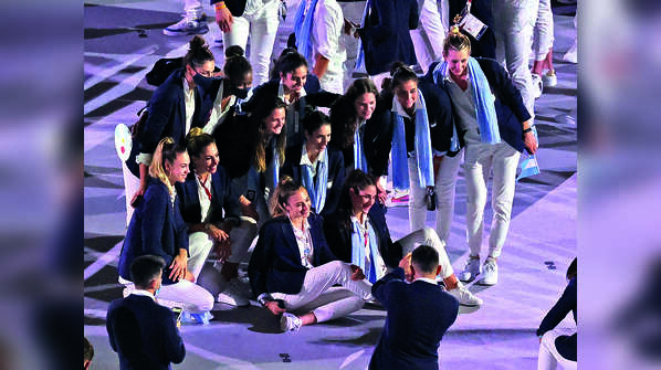 Argentina brings the party to Tokyo