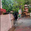 Article image for: Bike stunt goes wrong, man breaks neighbour’s wall in Kerala