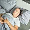 ​Sleeping on the back