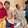 Shoaib with his parents
