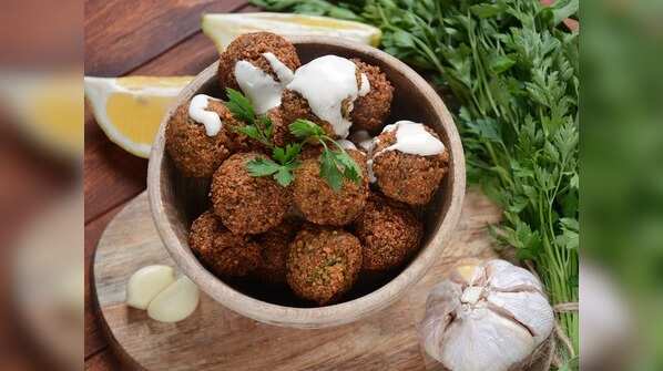 Lebanese Chickpea Falafel