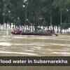 Article image for: Flood water in <i class="tbold">subarnarekha</i> inundated agricultural fields, roads and villages in Odisha's Balasore district