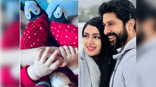 Aftab Shivdasani and Nin Dusanj’s daughter Nevaeh