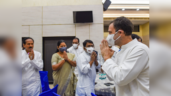 Rahul Gandhi's 'breakfast' meeting
