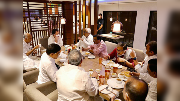 Rahul Gandhi's 'breakfast' meeting